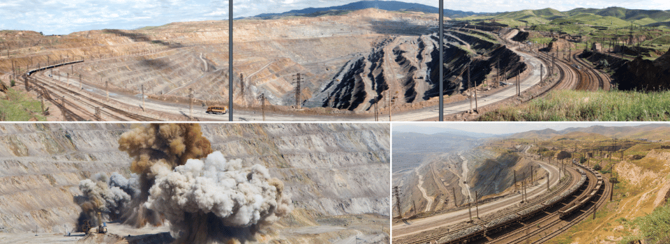 Kalmakyr Mine Technical Field Trip collage